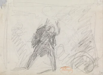 Estudio de una figura de pie